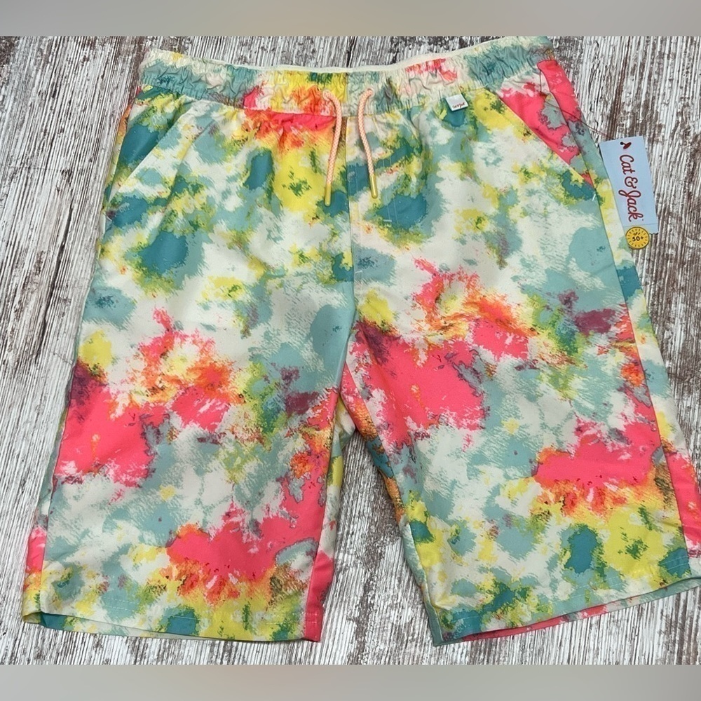 Boys - Cat & Jack Swim Trunks W/Pockets - XL (16)